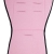 საბავშვო ეტლის ჩასაფენი, რომლის ქსოვილიც სუნთქავს ვარდისფერი