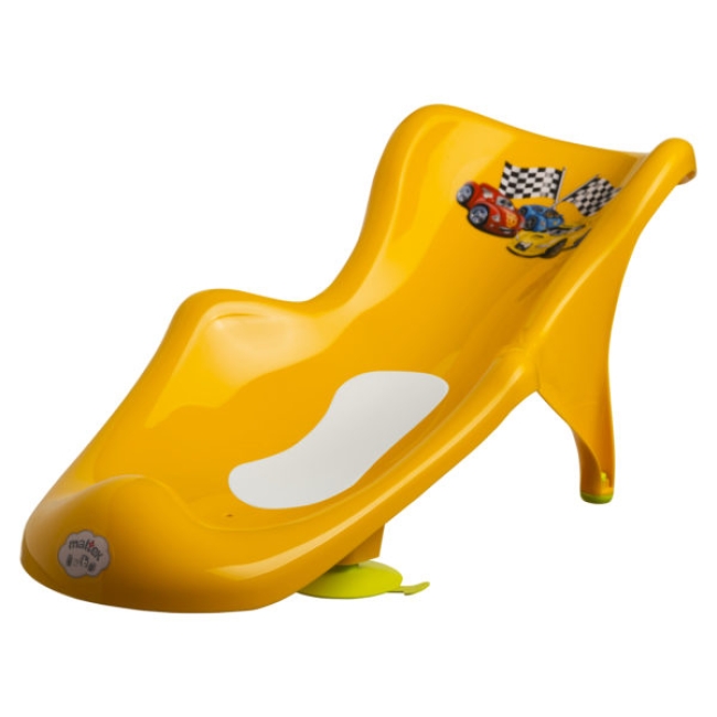 აბაზანის შეზლონგი ბავშვისთვის Cars ყვითელი
